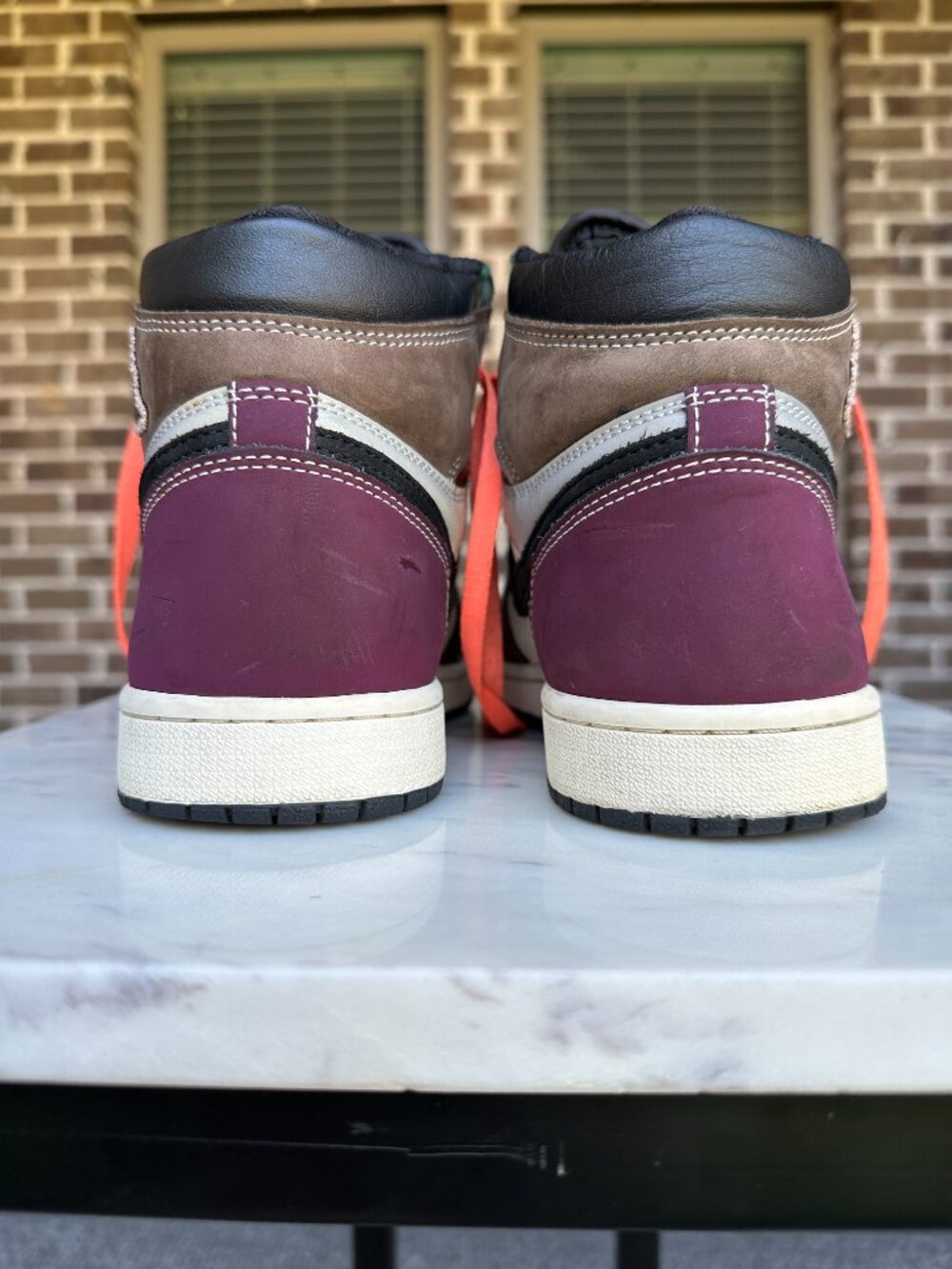 Nike Jordan 1 Retro High OG Hand Crafted Leather DH3097-001 Women 9.5 Men 8 - Picture 4 of 15